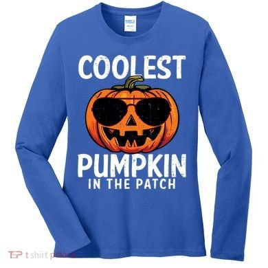 Halloween Coolest Pumpkin In The Patch Women's Long Sleeve Shirt