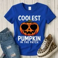 Halloween Coolest Pumpkin In The Patch Women's T-Shirt thumb 3