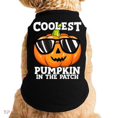Halloween Coolest Pumpkin In The Patch Doggie Tank