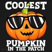 Halloween Coolest Pumpkin In The Patch Women's Hoodie thumb 2