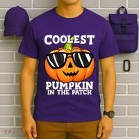 Halloween Coolest Pumpkin In The Patch T-Shirt thumb 6
