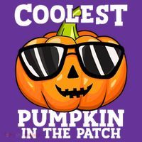Halloween Coolest Pumpkin In The Patch Coaster thumb 2