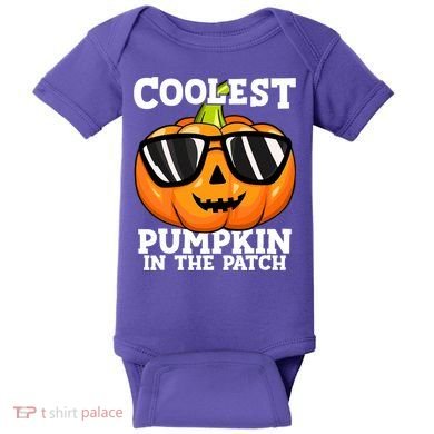 Halloween Coolest Pumpkin In The Patch Baby Bodysuit
