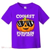 Halloween Coolest Pumpkin In The Patch Toddler T-Shirt thumb 0