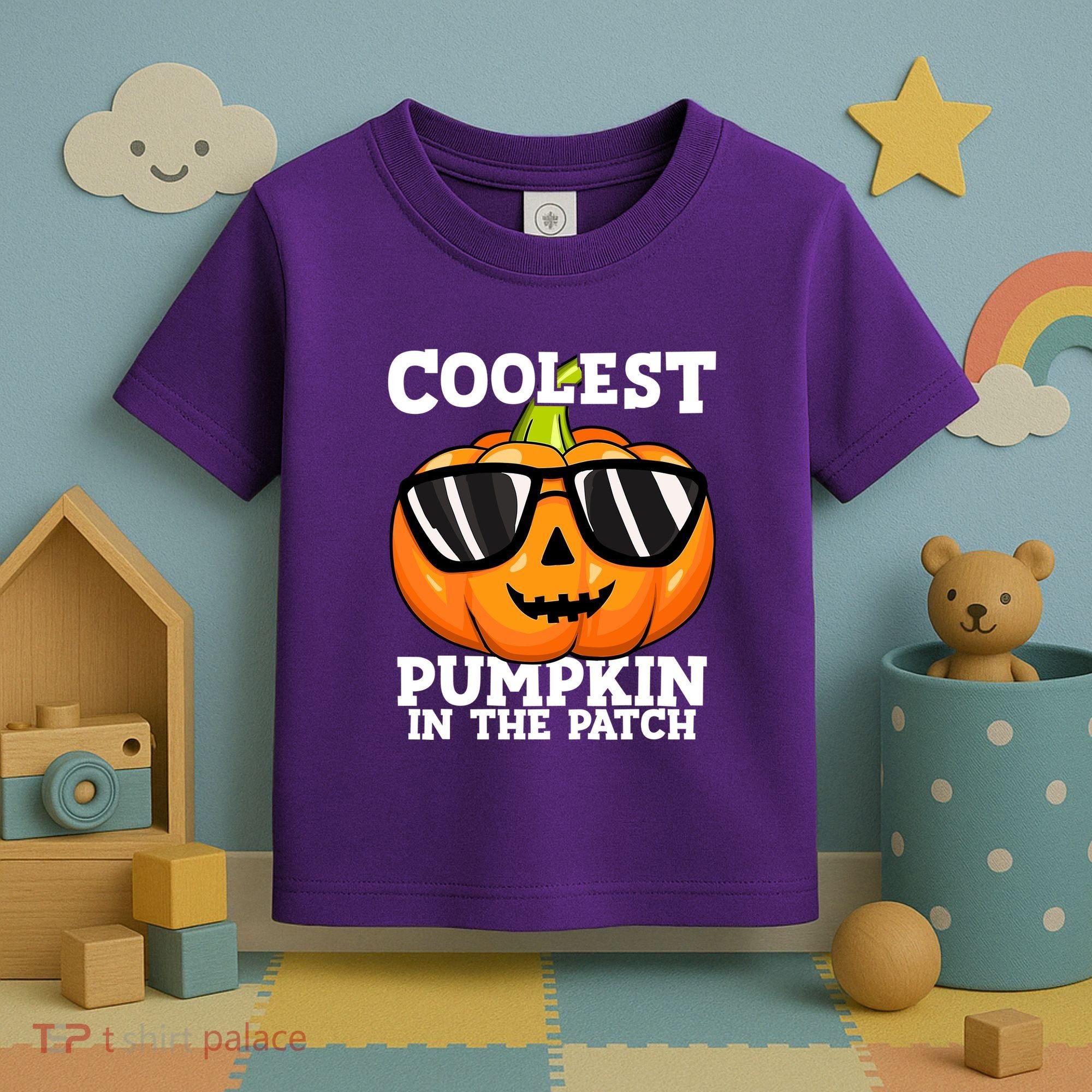 Halloween Coolest Pumpkin In The Patch Toddler T-Shirt