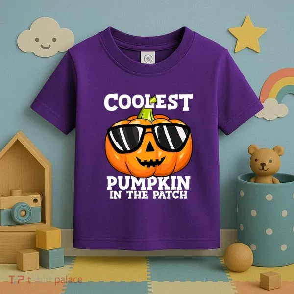 Halloween Coolest Pumpkin In The Patch Toddler T-Shirt