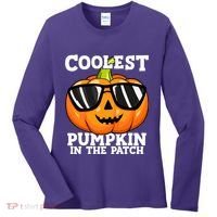 Halloween Coolest Pumpkin In The Patch Women's Long Sleeve Shirt thumb 0