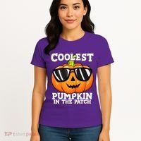 Halloween Coolest Pumpkin In The Patch Women's T-Shirt thumb 4