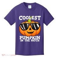 Halloween Coolest Pumpkin In The Patch Kids T-Shirt thumb 0