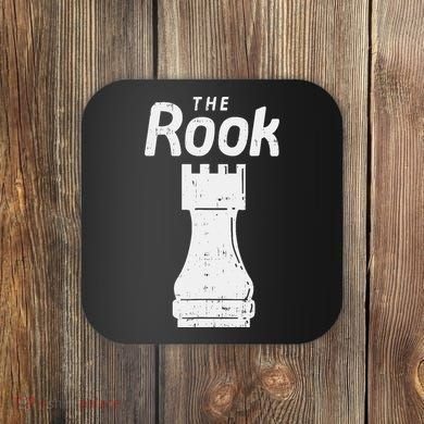 Halloween Chess Piece The Rook Matching Costume Coaster