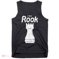 Halloween Chess Piece The Rook Matching Costume Tank Top thumb 0