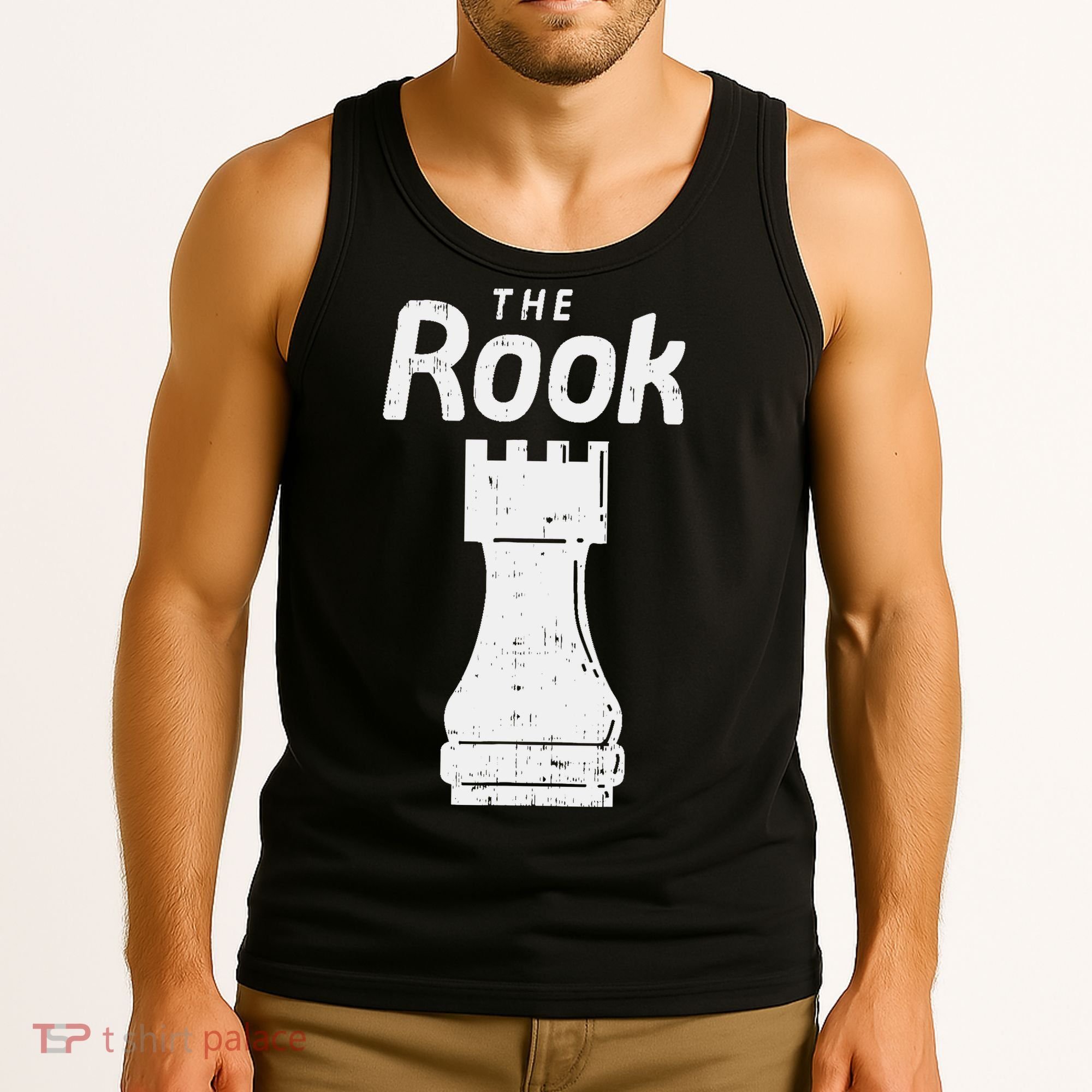Halloween Chess Piece The Rook Matching Costume Tank Top