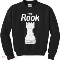 Halloween Chess Piece The Rook Matching Costume Kids Sweatshirt thumb 0