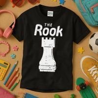 Halloween Chess Piece The Rook Matching Costume Kids T-Shirt thumb 3
