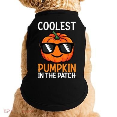 Halloween Coolest Pumpkin In The Patch Doggie Tank