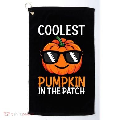 Halloween Coolest Pumpkin In The Patch Golf Towel