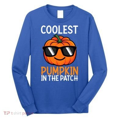 Halloween Coolest Pumpkin In The Patch Long Sleeve Shirt