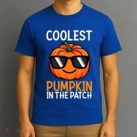 Halloween Coolest Pumpkin In The Patch T-Shirt thumb 3