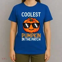 Halloween Coolest Pumpkin In The Patch T-Shirt thumb 4