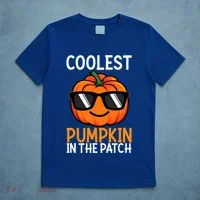 Halloween Coolest Pumpkin In The Patch T-Shirt thumb 5