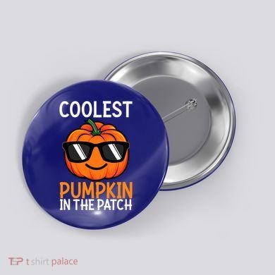 Halloween Coolest Pumpkin In The Patch Button