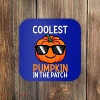 Halloween Coolest Pumpkin In The Patch Coaster thumb 0