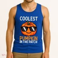 Halloween Coolest Pumpkin In The Patch Tank Top thumb 3