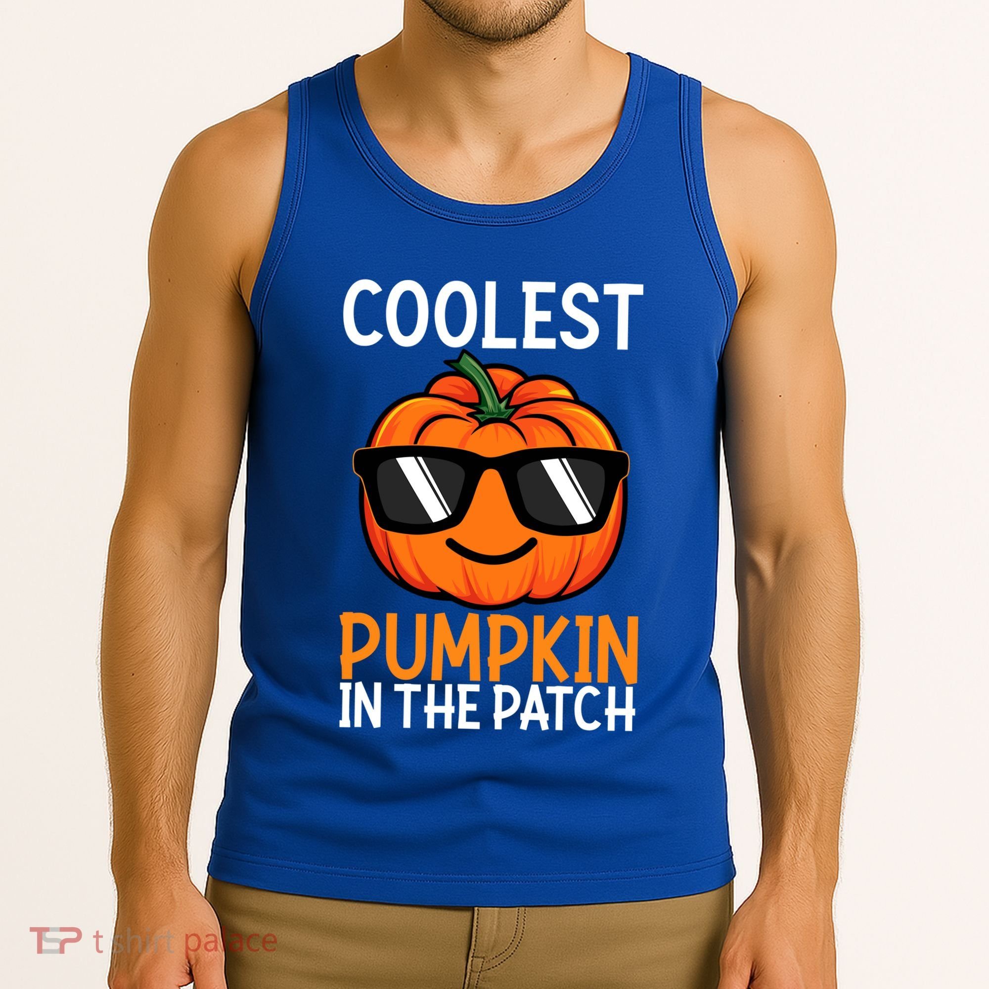 Halloween Coolest Pumpkin In The Patch Tank Top