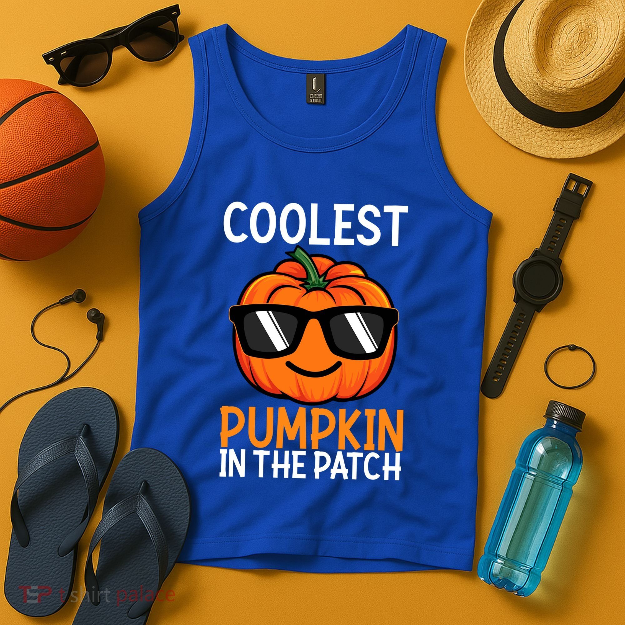Halloween Coolest Pumpkin In The Patch Tank Top
