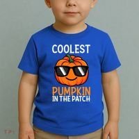 Halloween Coolest Pumpkin In The Patch Toddler T-Shirt thumb 2