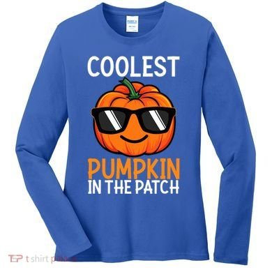 Halloween Coolest Pumpkin In The Patch Women's Long Sleeve Shirt
