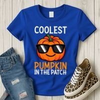 Halloween Coolest Pumpkin In The Patch Women's T-Shirt thumb 3