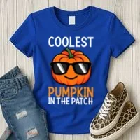 Halloween Coolest Pumpkin In The Patch Women's T-Shirt thumb 3