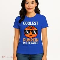 Halloween Coolest Pumpkin In The Patch Women's T-Shirt thumb 4