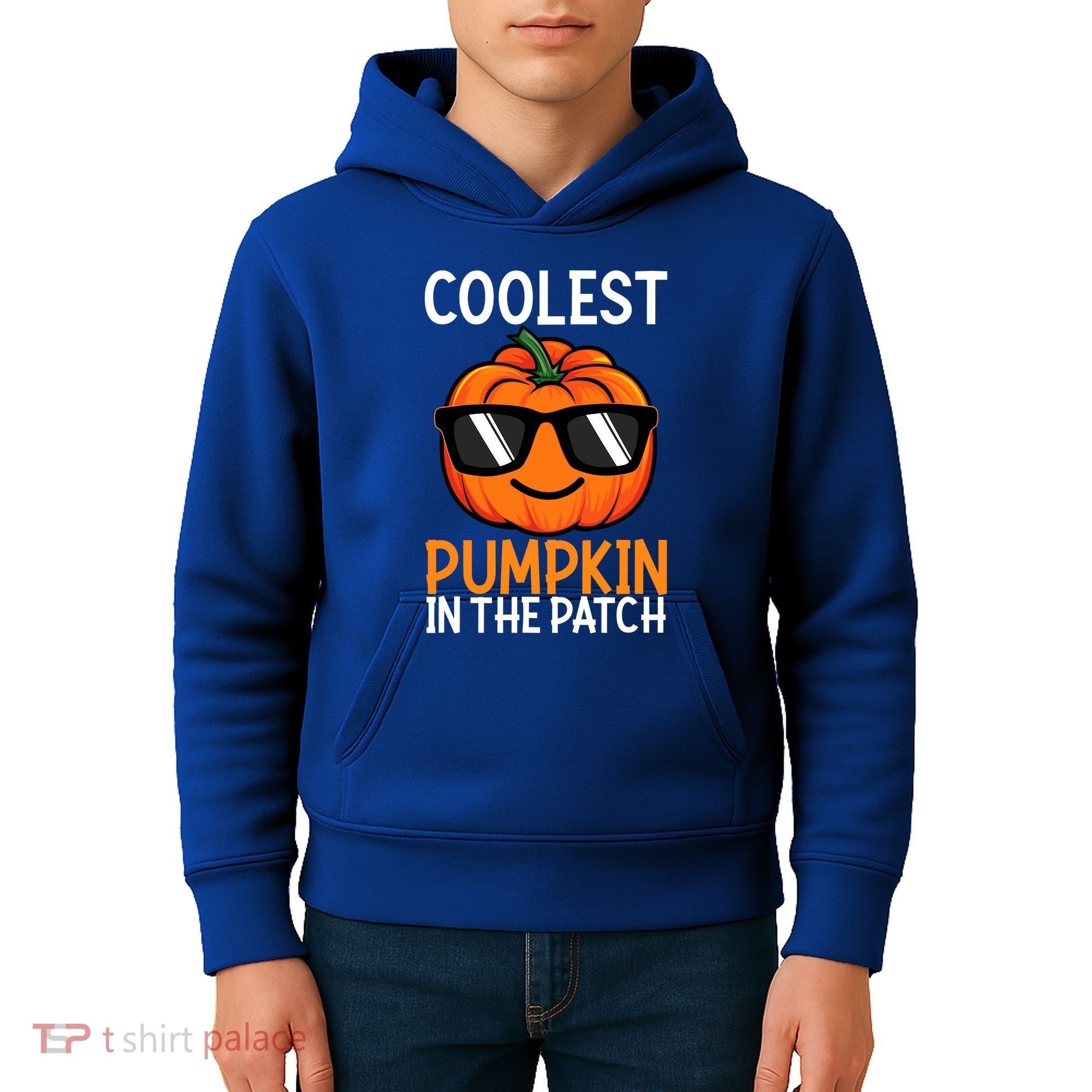 Halloween Coolest Pumpkin In The Patch Kids Hoodie