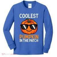 Halloween Coolest Pumpkin In The Patch Kids Long Sleeve Shirt thumb 0