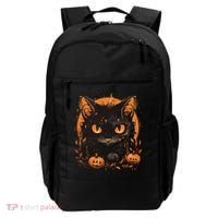 Halloween Cat Pumpkins Backpack thumb 0
