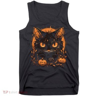 Halloween Cat Pumpkins Tank Top