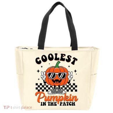Halloween Coolest Pumpkin In The Patch Tote Bag