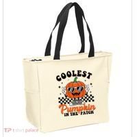 Halloween Coolest Pumpkin In The Patch Tote Bag thumb 2