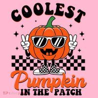 Halloween Coolest Pumpkin In The Patch Coaster thumb 2