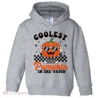 Halloween Coolest Pumpkin In The Patch Toddler Hoodie thumb 0