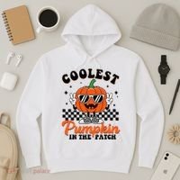 Halloween Coolest Pumpkin In The Patch Hoodie thumb 3