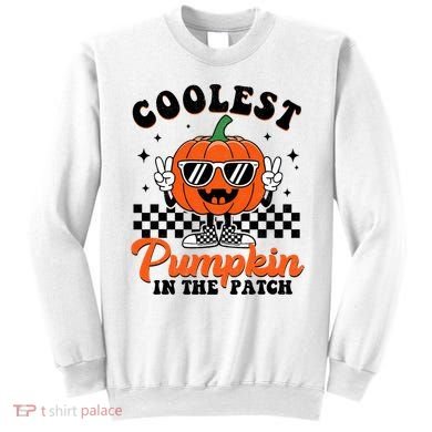 Halloween Coolest Pumpkin In The Patch Sweatshirt