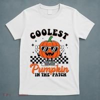 Halloween Coolest Pumpkin In The Patch T-Shirt thumb 5