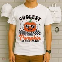 Halloween Coolest Pumpkin In The Patch T-Shirt thumb 6
