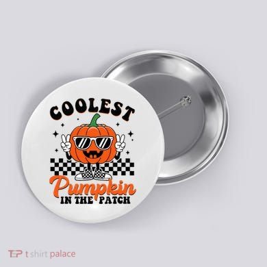 Halloween Coolest Pumpkin In The Patch Button