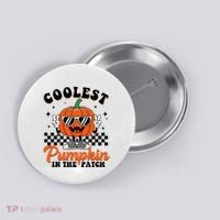 Halloween Coolest Pumpkin In The Patch Button thumb 0