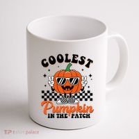 Halloween Coolest Pumpkin In The Patch Coffee Mug thumb 1