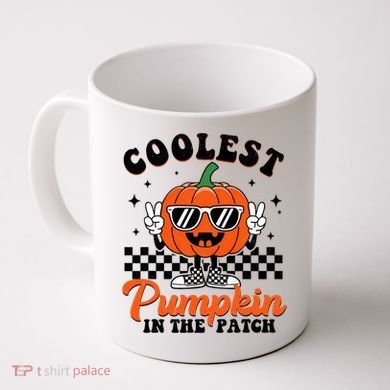 Halloween Coolest Pumpkin In The Patch Coffee Mug